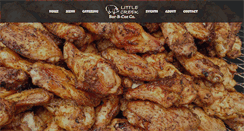Desktop Screenshot of littlecreekbarbcueco.com